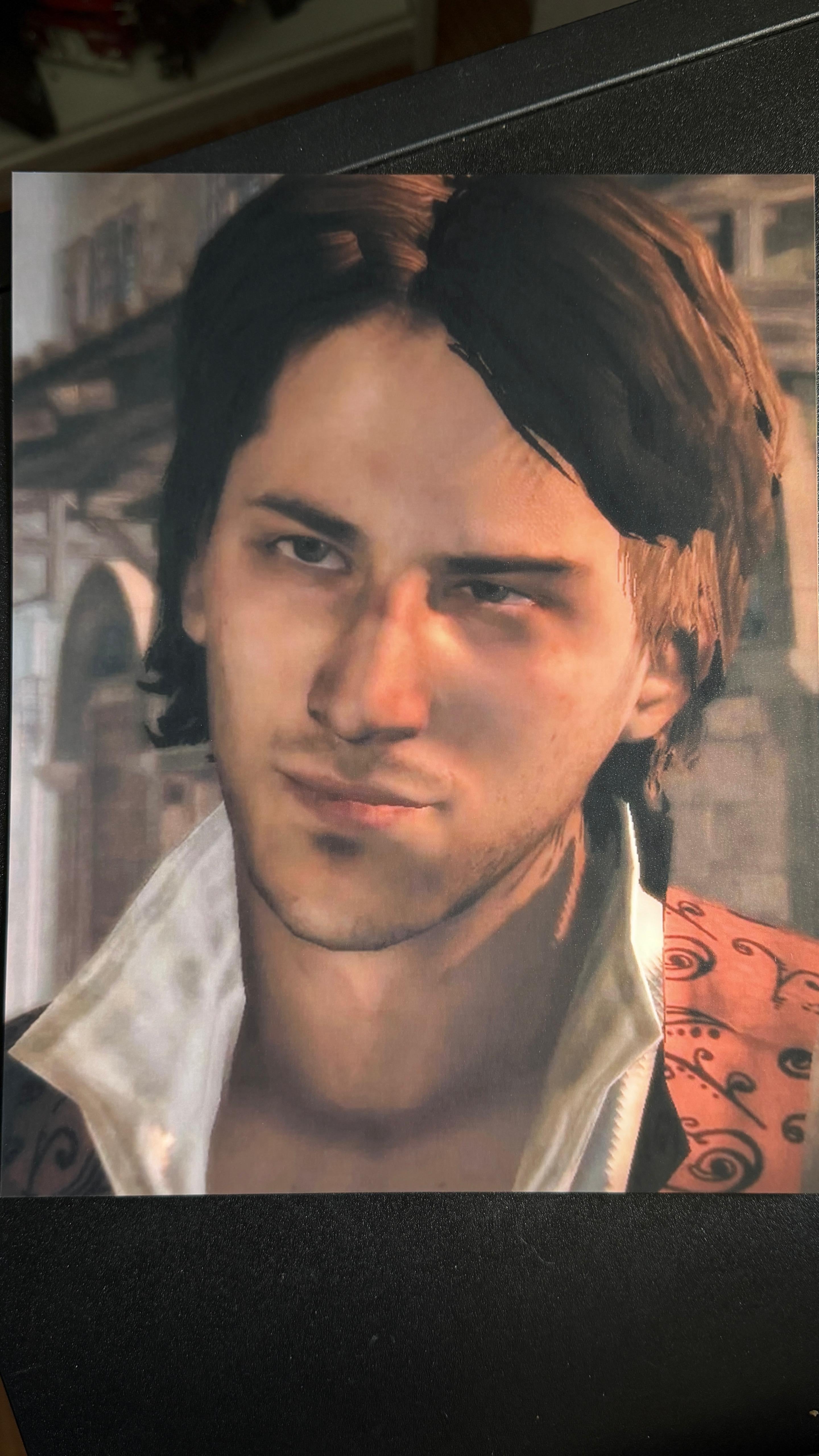 ASSASSINS CREED II - FEDERICO - 8X10 - AUTOGRAPHED - ELIAS TOUFEXIS